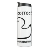 Alberner autokorrekter Thermotumbler Thermosbecher (Nach rechts gedreht)