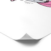 alberner Ballerina-Elefant Poster (Ecke)