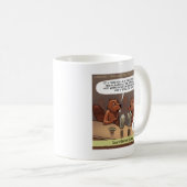 Alberner Biber Jokes Funny Cartoon Kaffeetasse (VorderseiteRechts)