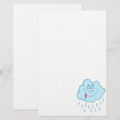alberner Cartoon Briefpapier (Vorne/Hinten)