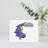 Alberner Cartoon Germ Postkarte (Stehend Vorderseite)