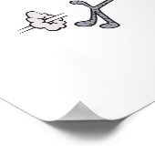 alberner Cartoon Poster (Ecke)