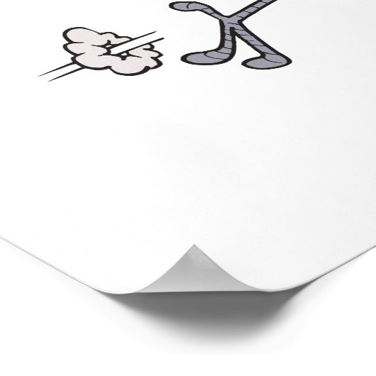 alberner Cartoon Poster (Ecke)