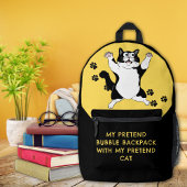 Alberner Chat-Backpack Bedruckter Rucksack