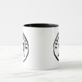 Alberner Circle Custom Text Tasse (Zentrum)