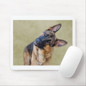 Alberner Deutscher Schäferhund Mousepad (Mit Mouse)