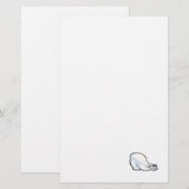 alberner Eisbär mit Sonnenbrille Briefpapier (Vorne/Hinten)