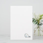 alberner Eisbär mit Sonnenbrille Briefpapier (Stehend Vorderseite)