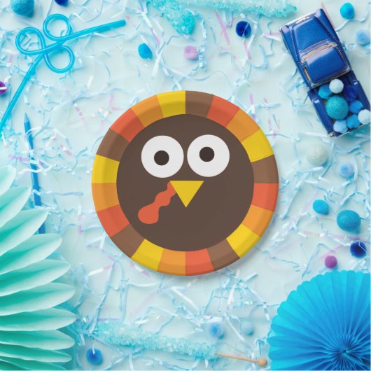 Alberner Erntedank Türkei Kinderplatte Pappteller (Party)