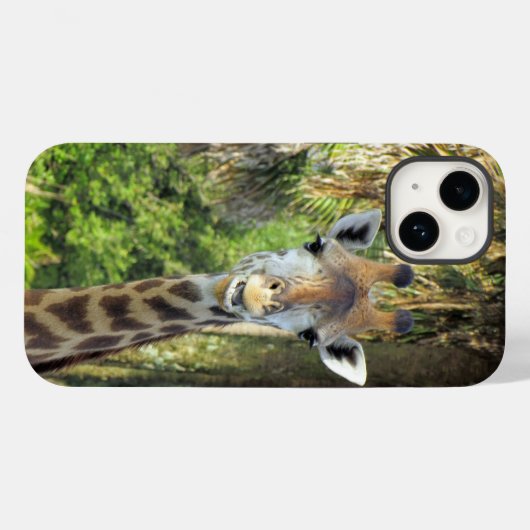 Alberner Fall Giraffe Case-Mate iPhone Hülle (Rückseite (Horizontal))