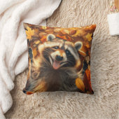 Alberner Fall Raccoon Kissen (Decke)