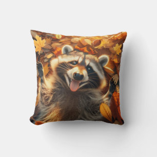 Alberner Fall Raccoon Kissen