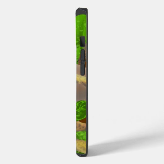 Alberner Faultier in einem Baum Case-Mate iPhone Hülle (Rückseite / Links)