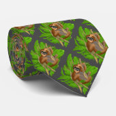 Alberner Faultier in einem Baum Krawatte (Gerollt)