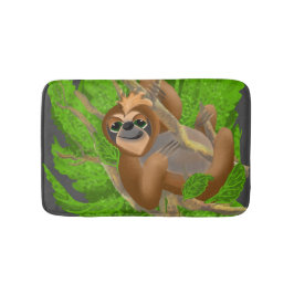 Alberner Faultier in einer Bädermatte Badematte