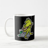 alberner Frosch Gitarre spielen Kaffeetasse (Links)
