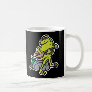 alberner Frosch spielt Gitarre Kaffeetasse