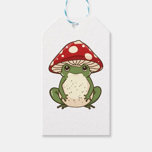 Alberner Froschfliegenpilz Geschenkanhänger (Vorderseite)