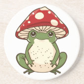Alberner Froschfliegenpilz Getränkeuntersetzer (Vorne)