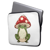 Alberner Froschfliegenpilz Laptopschutzhülle (Vorderseite Links)