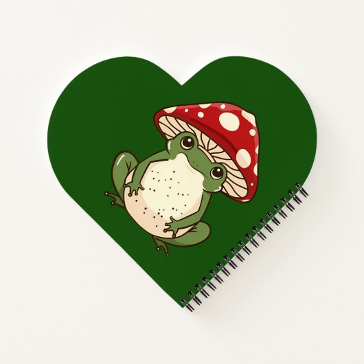 Alberner Froschfliegenpilz Notizblock (Rückseite)