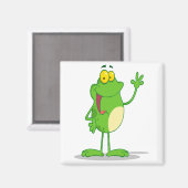 alberner Froschfrosch Magnet (Vorderseite/Rückseite)