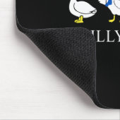 Alberner Gang Niedlich Ostern Mousepad (Ecke)