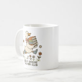 Alberner Gänserlehrer Club Fantastische Bergwelten Kaffeetasse (Vorderseite Links)