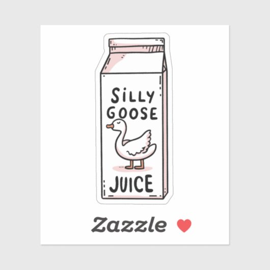 Alberner Gänssaft Aufkleber (Blatt)