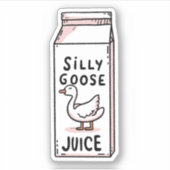 Alberner Gänssaft Aufkleber (Vorderseite)