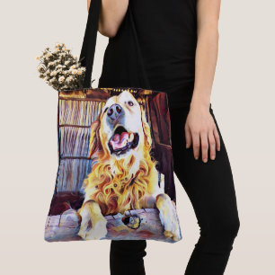 Alberner Golden Retriever Fotografie Tasche