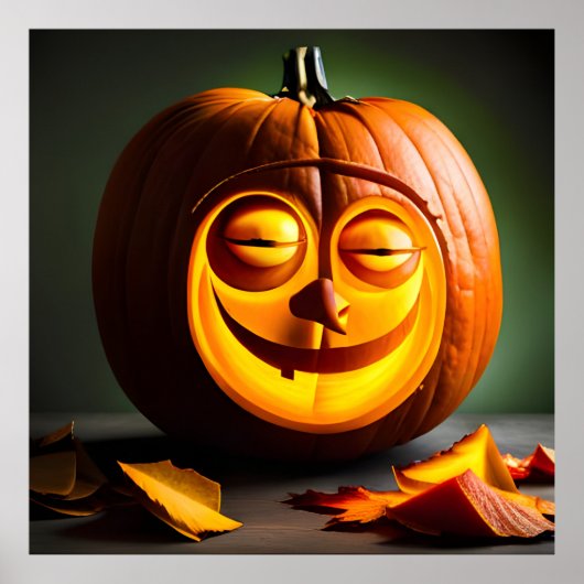 Alberner Herr Pumpkin Head Poster (Vorne)