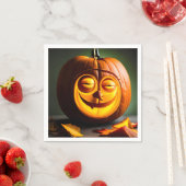 Alberner Herr Pumpkin Head Serviette (Beispiel)