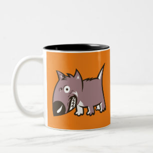 Alberner Hund Zweifarbige Tasse