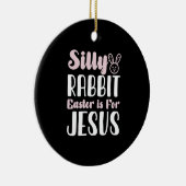 Alberner Kaninchenoster für Jesu Ostern Keramik Ornament (Rechts)