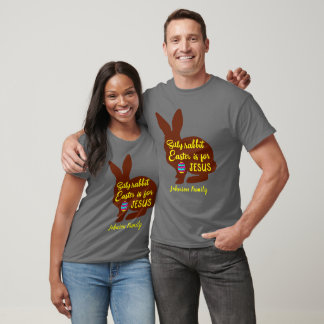 Alberner Kaninchenoster für Jesus, Familienname hi T-Shirt