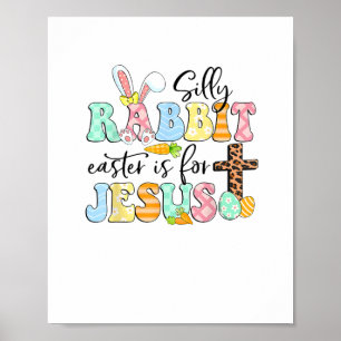 Alberner Kaninchenoster ist für Jesus Niedlicher O Poster
