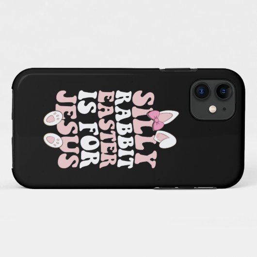 Alberner Kaninchenoster ist für Jesus Osterhof Case-Mate iPhone Hülle (Rückseite (Horizontal))