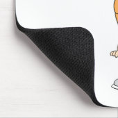 alberner KarottenCartoon Mousepad (Ecke)