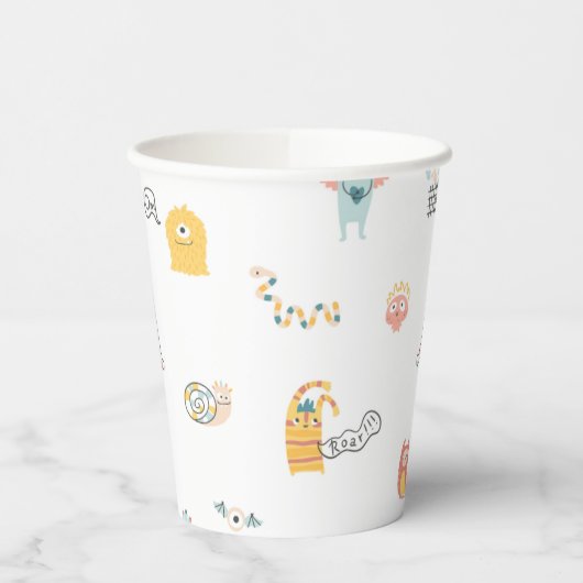 Alberner Kleinmonster-Party-Cup Pappbecher (Links)