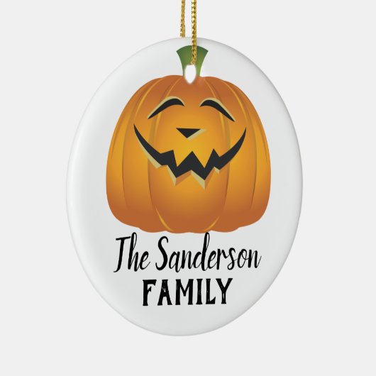 Alberner Kürbiskreidekammbaum Keramik Ornament (Rechts)