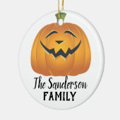 Alberner Kürbiskreidekammbaum Keramik Ornament (Links)