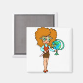 Alberner Lehrer Magnet (Vorderseite/Rückseite)