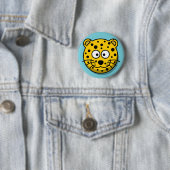 Alberner Leopard-Knopf Button (Beispiel)