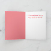 Alberner Llama wird gut Karte (Innenseite)