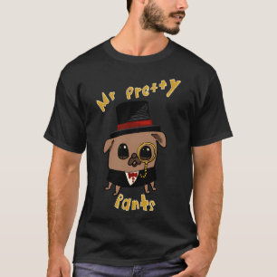 Alberner Lustiger Bunter Hund Mit Blumen T-Shirt