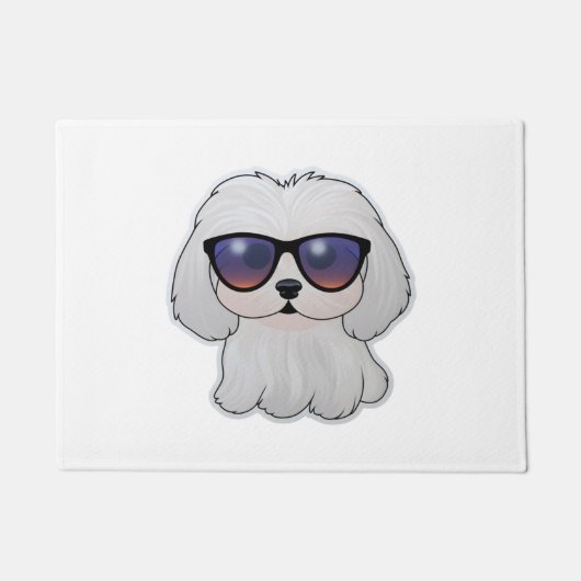 Alberner maltesischer klassischer T - Shirt Fußmatte (Vorderseite)