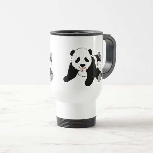 Alberner Panda Reisebecher (VorderseiteRechts)