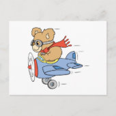 Alberner Pilotenbär Postkarte (Vorderseite)