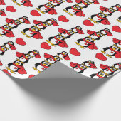 Alberner Pinguin Stack | Weihnachten Geschenkpapier (Ecke)
